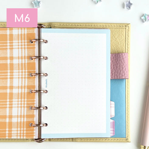 4mmドット方眼リフィル(ミニ6サイズ)