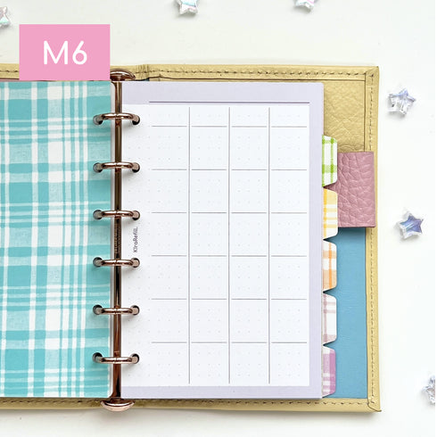 月間フリーリフィル(ミニ6サイズ)
