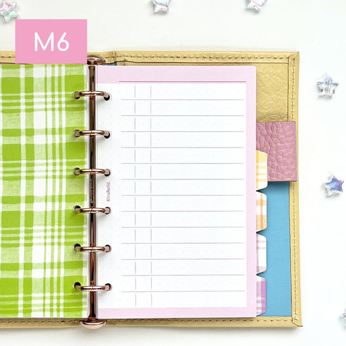 シンプルリストリフィル(ミニ6サイズ)