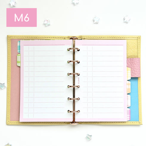 シンプルリストリフィル(ミニ6サイズ)