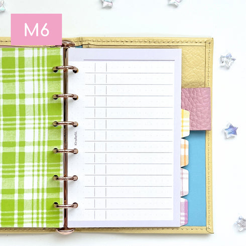 シンプルリストリフィル(ミニ6サイズ)