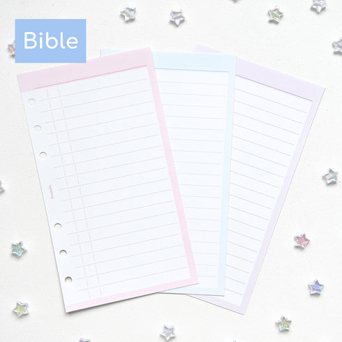 シンプルリストリフィル(バイブルサイズ)