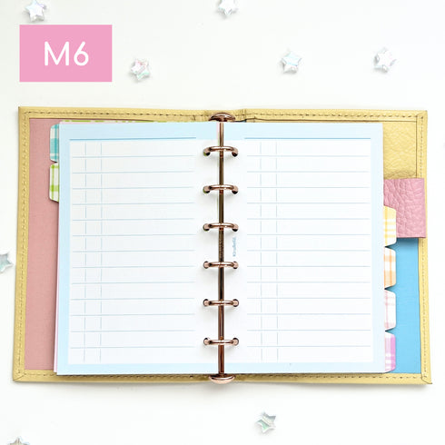 シンプルリストリフィル(ミニ6サイズ)