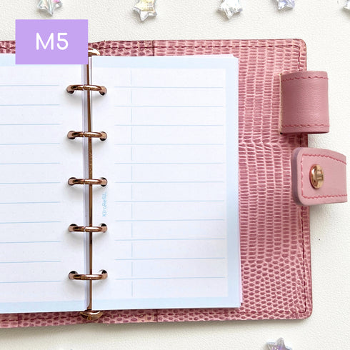 シンプルリストリフィル(マイクロ5サイズ)