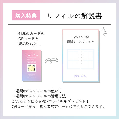 週間8マスリフィル(マイクロ5サイズ)